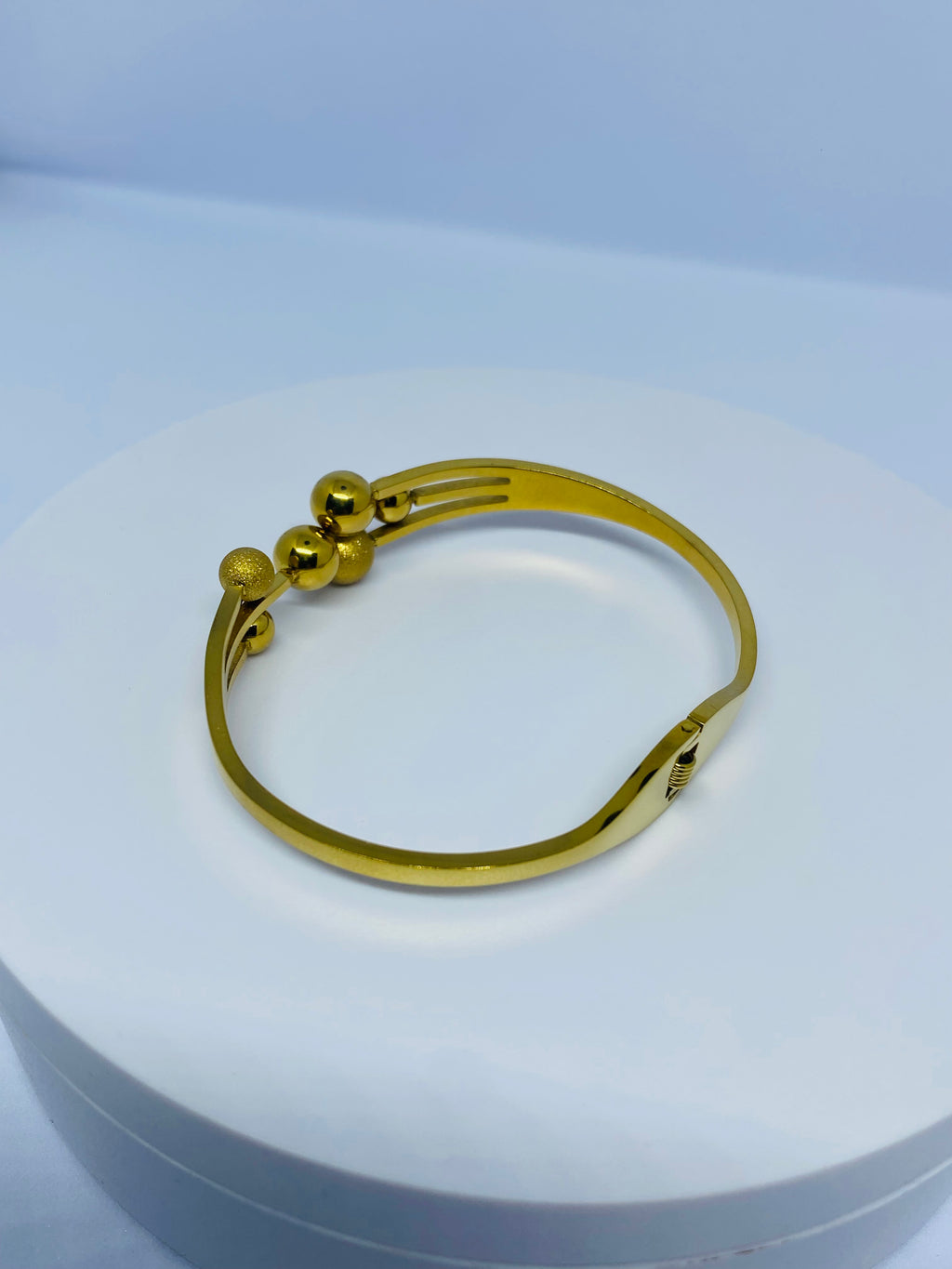 Round Ball Stainless Steel Bracelet